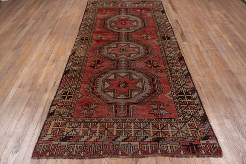 Vintage Oushak Runner Rug (4' x 10')