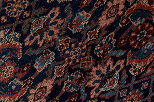 Antique Bidjar Runner Rug (3' x 18')