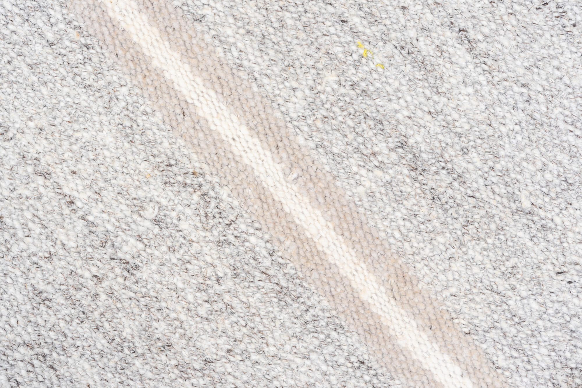 2' x 7' one-of-a-kind handmade vintage Flatweave runner rug. Color palette: dark gray, gainsboro, gray, light blue