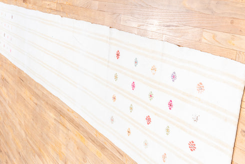 Antique Flatweave Runner Rug (2' x 16')