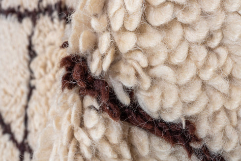 Vintage Moroccan Area Rug (7' x 13')