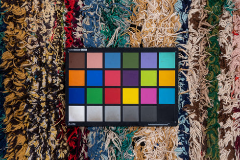 Vintage Rag Rug Runner Rug (4' x 10')