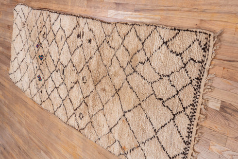 Vintage Moroccan Runner Rug (3' x 9')