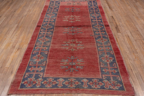 Vintage Oushak Runner Rug (4' x 10')