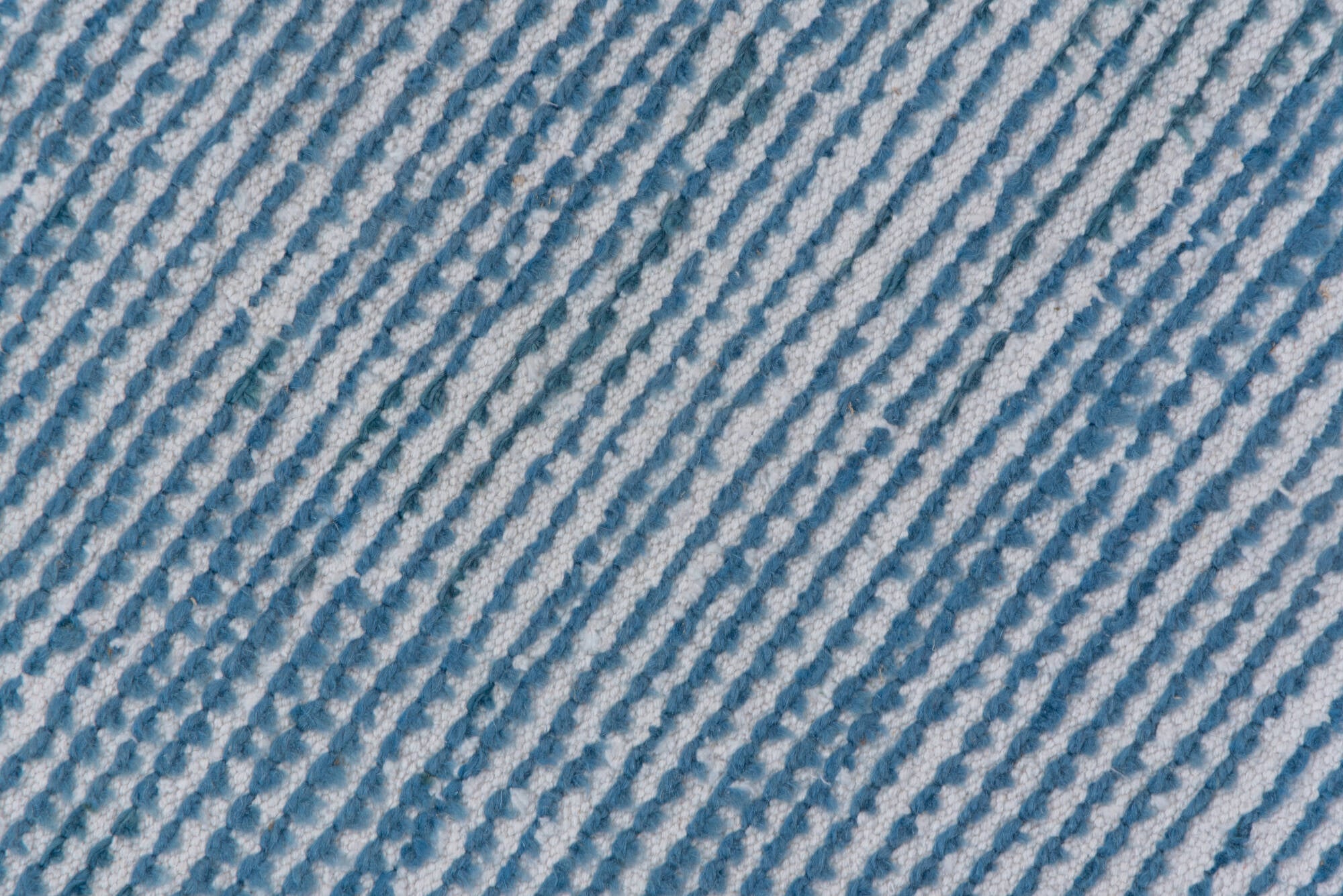 6' x 9' one-of-a-kind handmade vintage Moroccan medium size rug. Color palette: blue, gainsboro, gray, light blue