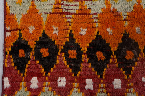 Vintage Moroccan Area Rug (6' x 12')