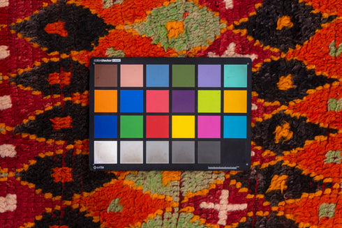 Vintage Moroccan Area Rug (6' x 12')