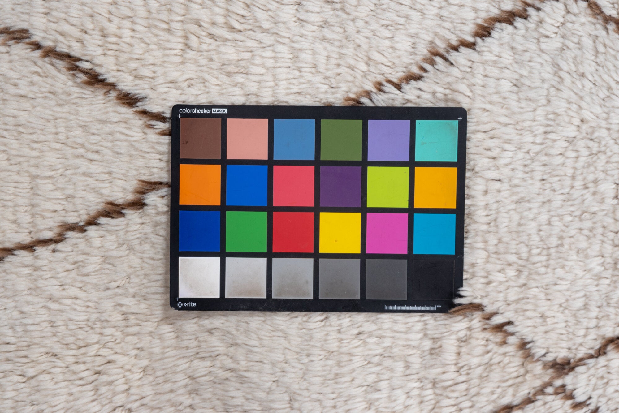 2' x 13' one-of-a-kind handmade vintage Moroccan runner rug. Color palette: dark gray, gainsboro, gray, light gray, linen