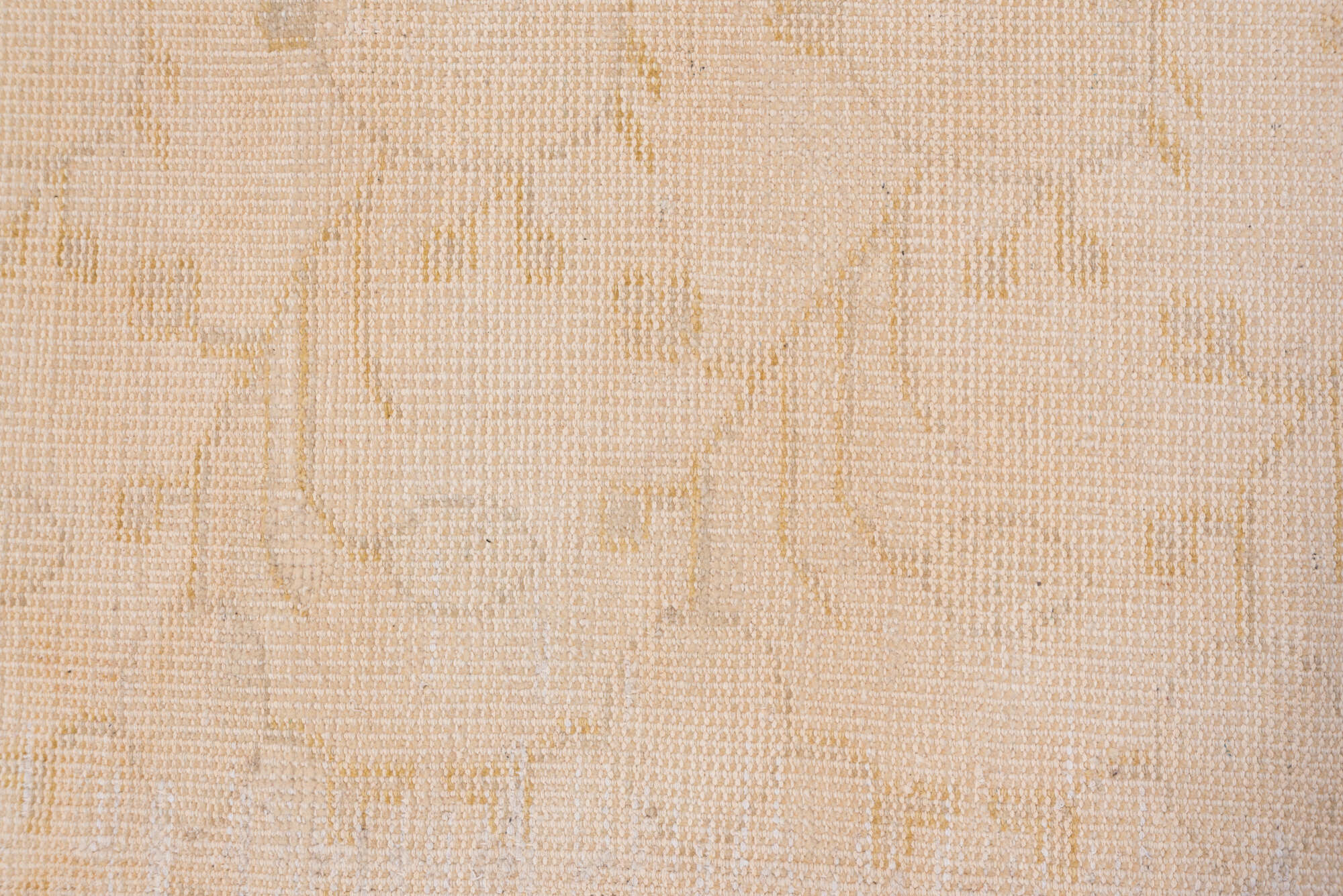 9' x 12' one-of-a-kind handmade vintage Oushak large size rug. Color palette: brown, gray, light gray, off-white, orange