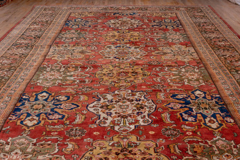 Antique Sultanabad Area Rug (11' x 19')