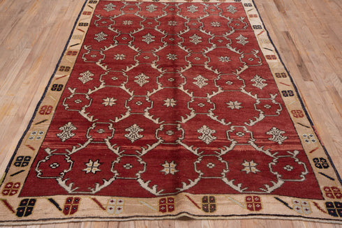 Vintage Oushak Area Rug (5' x 8')