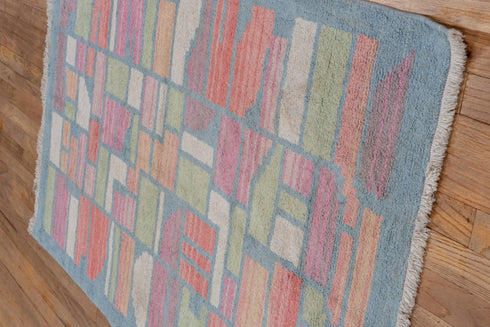 Vintage Cotton Agra Area Rug (3' x 5')