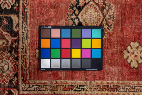 Vintage Oushak Runner Rug (3' x 11')