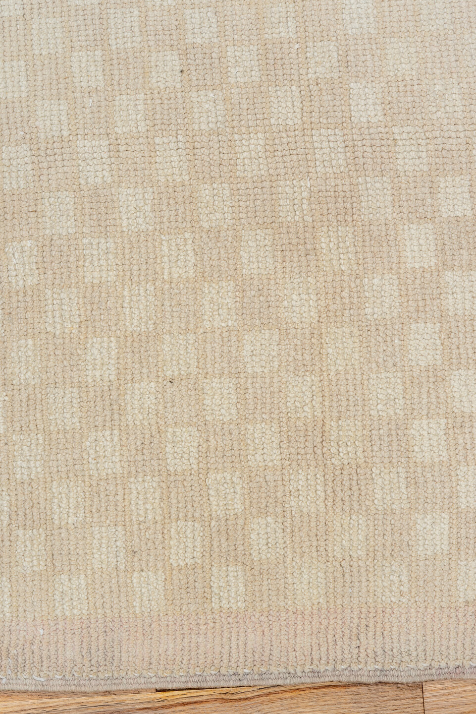 2' x 5' one-of-a-kind handmade vintage Oushak small size rug. Color palette: light gray, off-white, gray, pink, gainsboro