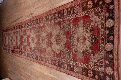 Antique Oushak Area Rug (5' x 24')