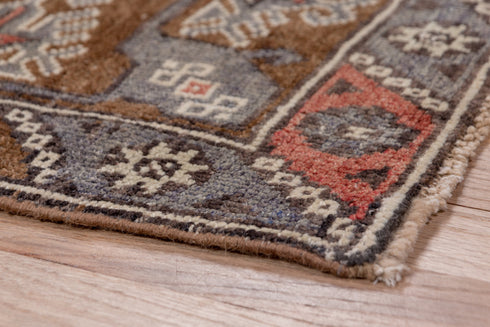 Antique Konya Runner Rug (4' x 8')