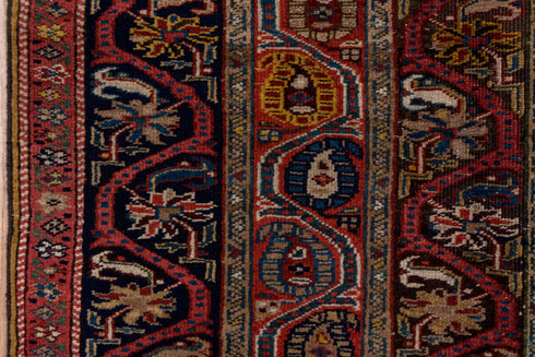 Antique Bidjar Runner Rug (3' x 12')