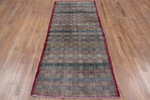 Vintage Oushak Runner Rug (3' x 8')