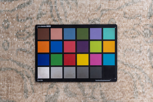 Vintage Oushak Area Rug (6' x 7')