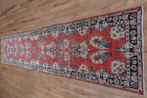 Vintage Mahal Runner Rug (2' x 13')