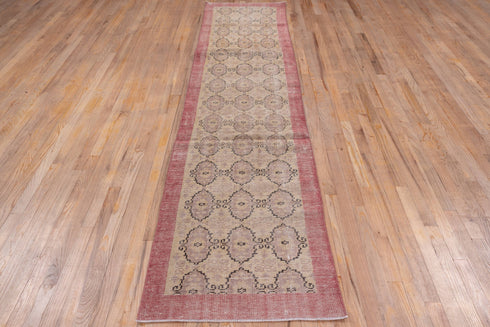 Vintage Oushak Runner Rug (2' x 10')