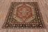Vintage Oushak Area Rug (4' x 5')