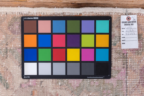 Vintage Oushak Area Rug (4' x 6')