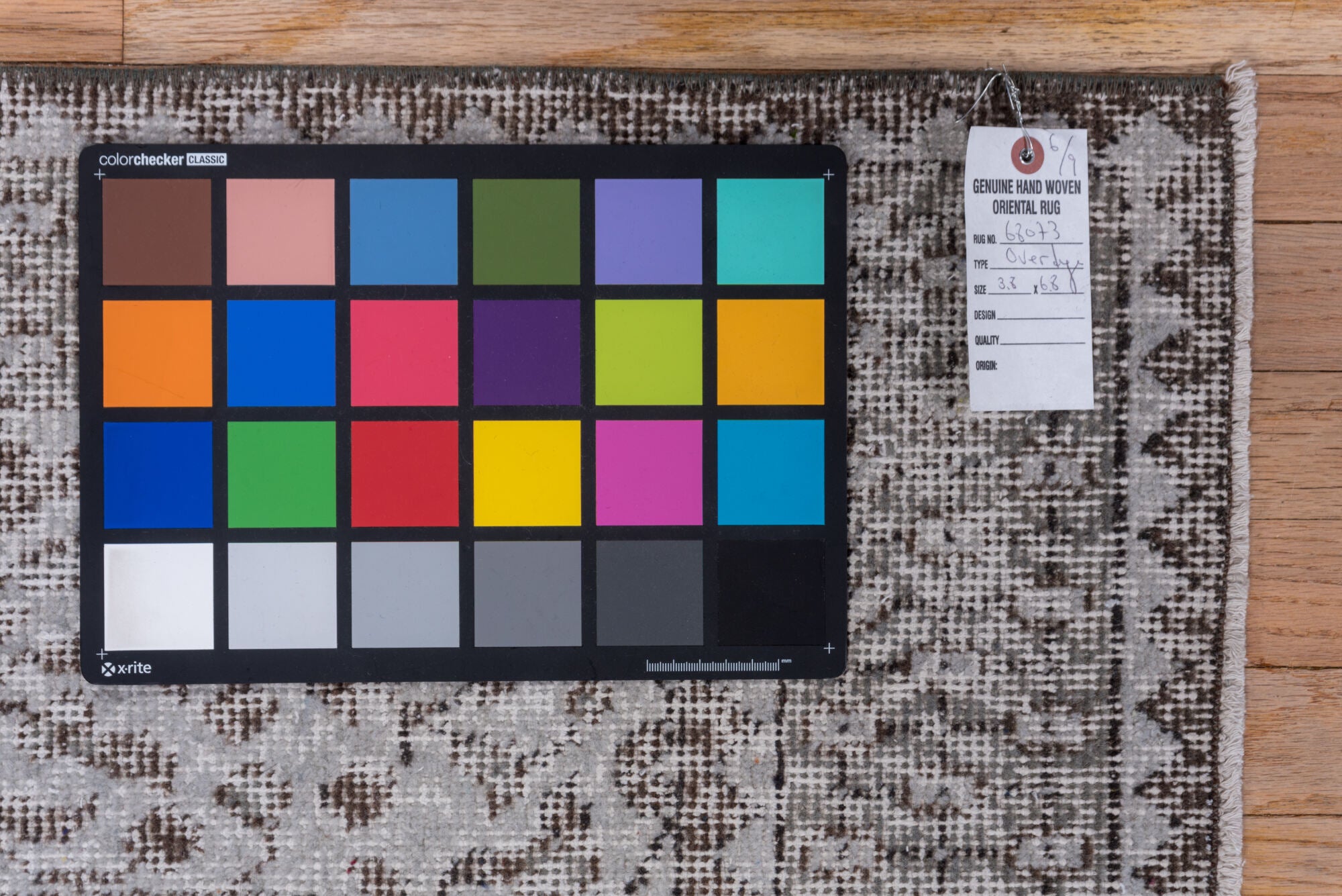 3' x 6' one-of-a-kind handmade vintage Overdyed small size rug. Color palette: black, blue, dark gray, dim gray, gainsboro