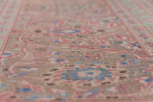 Vintage Kashan Area Rug (9' x 13')