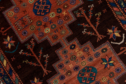 Antique Malayer Runner Rug (4' x 11')