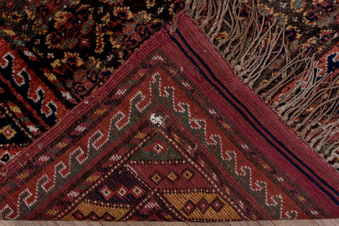 Antique Kurd Area Rug (4' x 9')