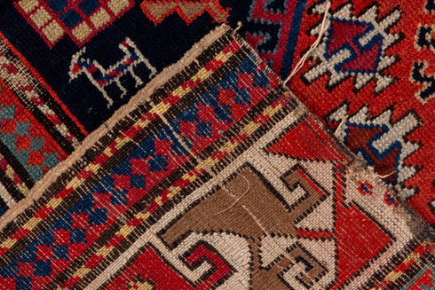 Vintage Shirvan Runner Rug (4' x 9')