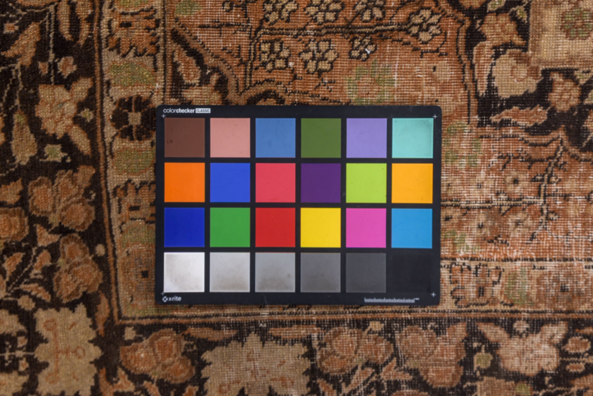 4' x 5' one-of-a-kind handmade vintage Tabriz small size rug. Color palette: black, brown, gray, light gray, pink