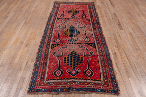 Antique Karabagh Runner Rug (3' x 8')