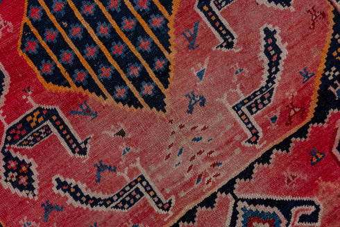 Antique Karabagh Runner Rug (3' x 8')