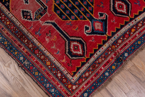 Antique Karabagh Runner Rug (3' x 8')