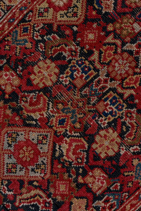 Antique Malayer Runner Rug (3' x 12')