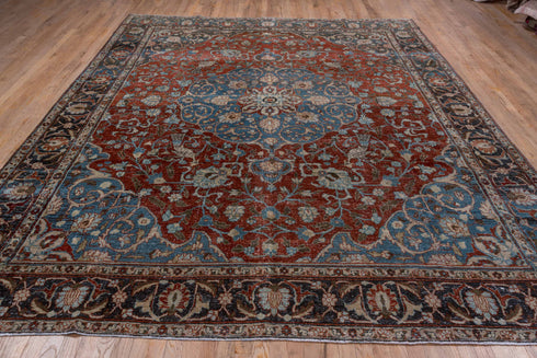 Antique Tabriz Area Rug (8' x 11')