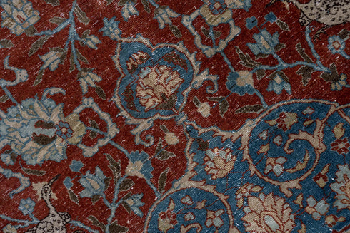 Antique Tabriz Area Rug (8' x 11')