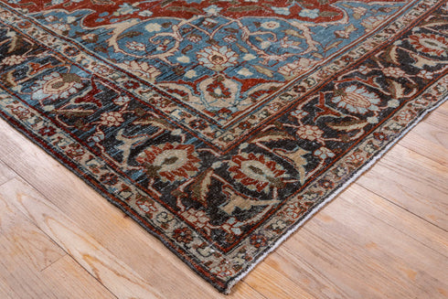 Antique Tabriz Area Rug (8' x 11')