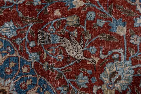 Antique Tabriz Area Rug (8' x 11')