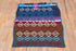 Vintage Rag Rug Area Rug (3' x 4')