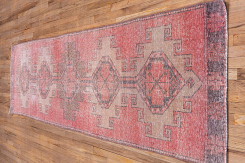 Vintage Oushak Runner Rug (3' x 11')