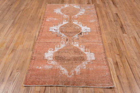Vintage Overdyed Runner Rug (3' x 7')