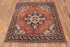 Vintage Oushak Area Rug (4' x 5')
