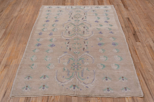 Vintage Oushak Area Rug (4' x 7')