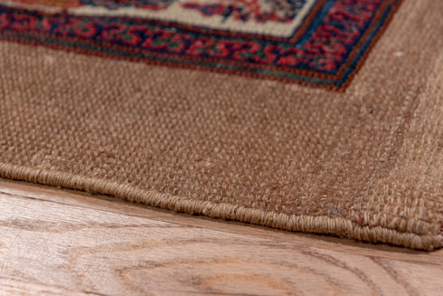 Antique Cam Hamadan Runner Rug (3' x 14')