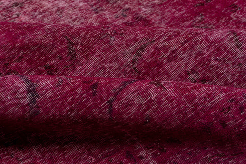 Antique Overdyed Area Rug (9' x 10')