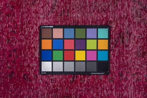 Antique Overdyed Area Rug (9' x 10')