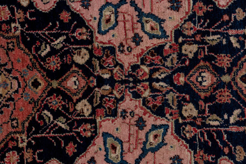 Antique Malayer Runner Rug (2' x 10')